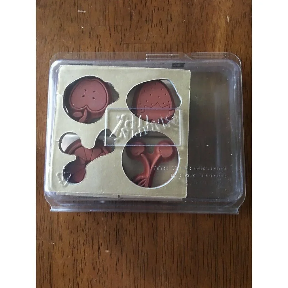 Stampin Up! Tart Tangy 4 Stamps Summer Fruits Strawberry Scrapbooking Cards